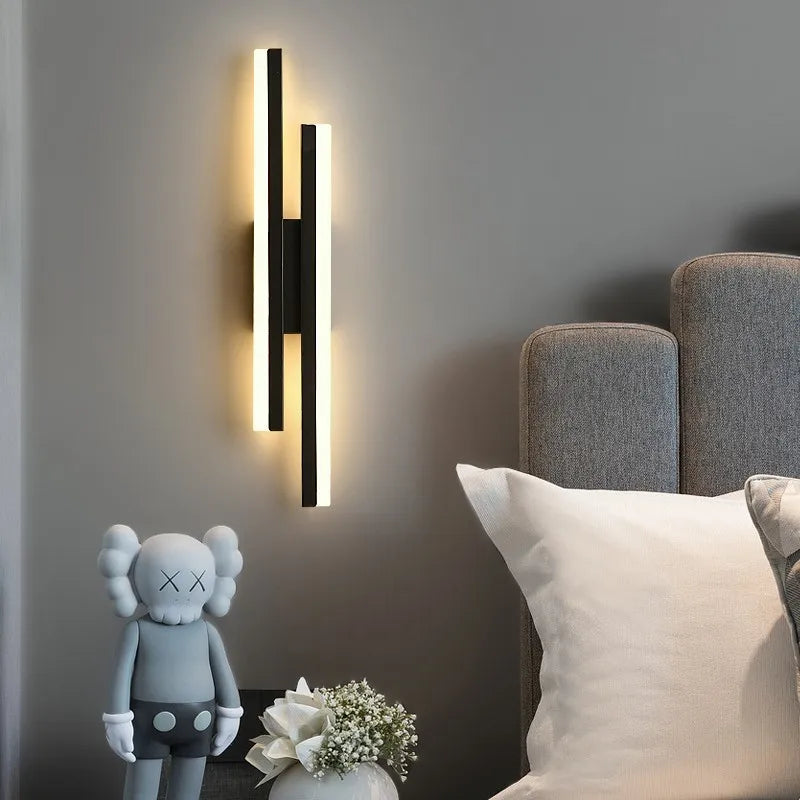 Moderne LED Aura Mood Lamp – Væglampe til Sengebord & Baggrundsvæg